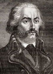 Adam Philippe, Graf von Custine, aus Histoire de la Revolution Française von Louis Blanc